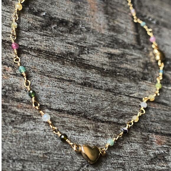 NEW FP x Luna Norte Tourmaline Anklet Set - Picture 5 of 16